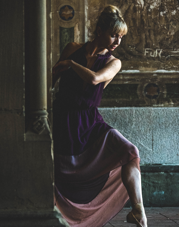 Danseuse Dans Central Parc